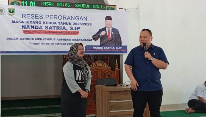 Jaga Stabilitas Usaha Masyarakat, Wakil Ketua DPRD Sumbar Perjuangkan Kenaikan Bantuan Modal UMKM