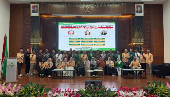 UNAND Komitmen Tingkatkan Standar Mutu Akademik, 13 Prodi FISIP Jalani Asesmen Internasional ACQUIN