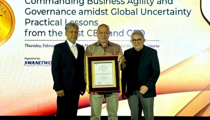 Mohamad Feriadi Soeprapto Raih Penghargaan Indonesia Best CEO 2025
