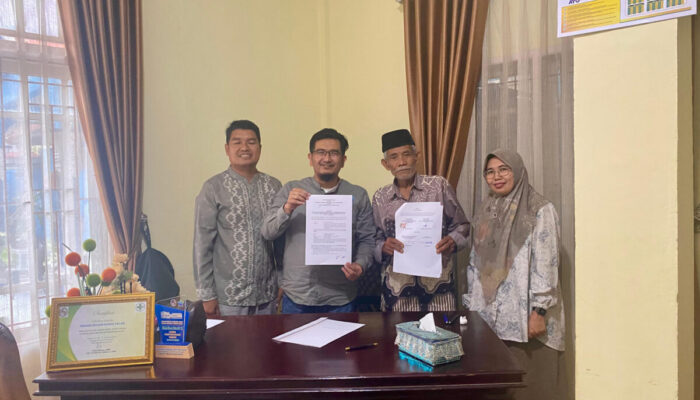 Perumda Tirta Sago Tanda Tangani Perjanjian Kerja Sama dengan Pemilik Lahan Sumber Air Baru