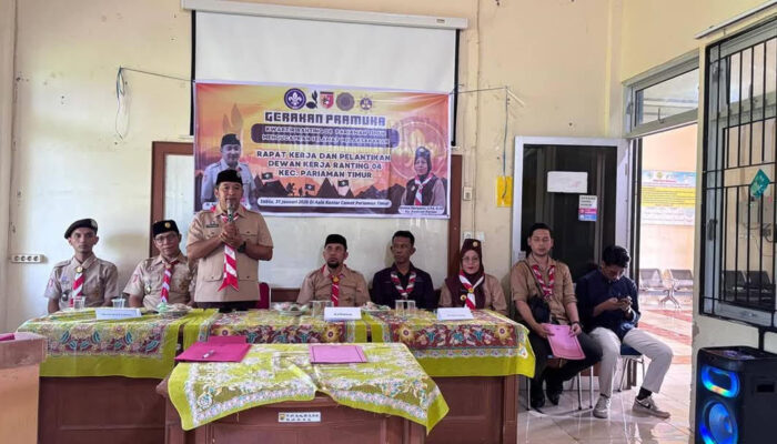 Pelantikan DKR Jadi Momentum Penguatan Program Pramuka Pariaman Timur