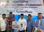 Wakil Ketua DPRD Sumbar Serahkan Bantuan Rp20 Juta untuk Musala Nur Ishlah