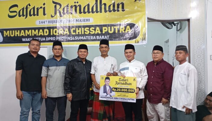 Safari Ramadan di Batipuh Panjang, Iqra Chissa Tegaskan Komitmen Perjuangkan Kebutuhan Pembangunan Masyarakat