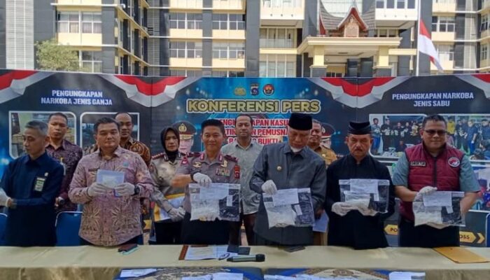 Operasi Antik Februari 2026, Polda Sumbar Bongkar Jaringan Sabu Lintas Wilayah
