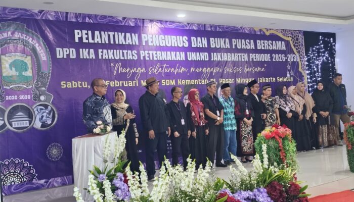 Pengurus IKA Faterna Jakjabarten Dikukuhkan