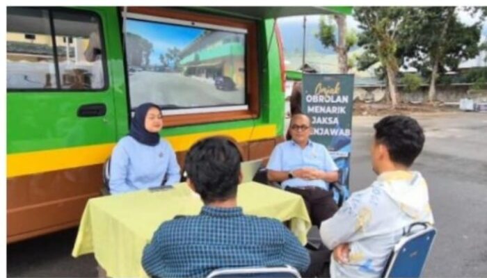 Kejari Pasaman Gelar “OmJak”, Warga Antusias Konsultasi Hukum Gratis di GOR Tuanku Rao