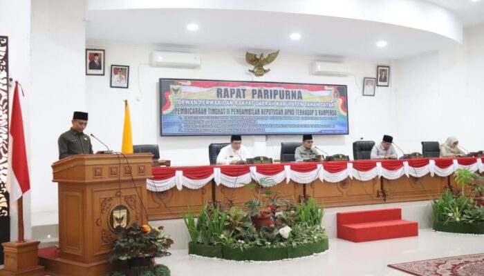 Landasan Hukum Penyelenggaraan Pemerintahan, DPRD Tanah Datar Setujui Tiga Ranperda Jadi Perda