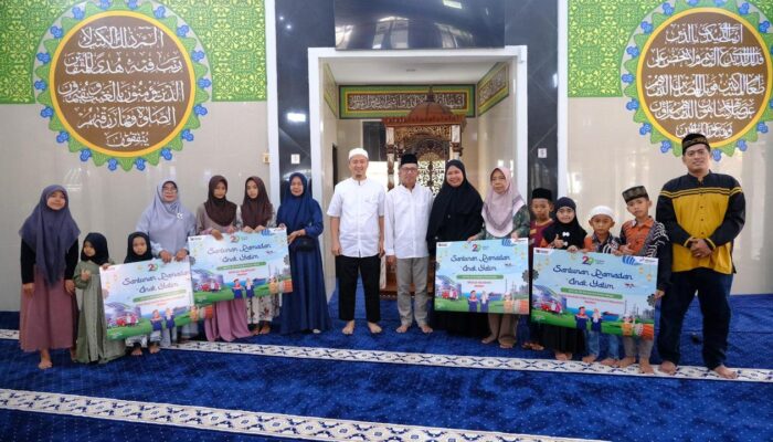 HUT ke-29, Pertamina Sumbagut Peringati Nuzulul Qur’an dan Santuni Anak Yatim