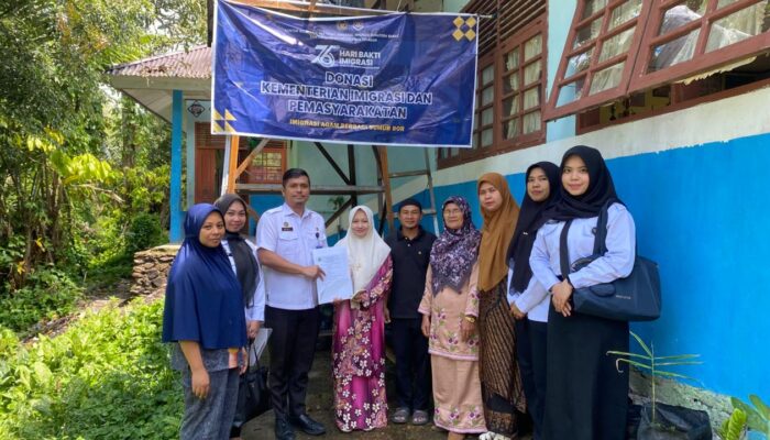 Imigrasi Agam Bangun Sumur Bor di Daerah Terdampak Bencana