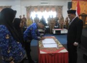 120 Pejabat Administrator, Pengawas, dan Kepala Puskesmas Pasbar Dilantik