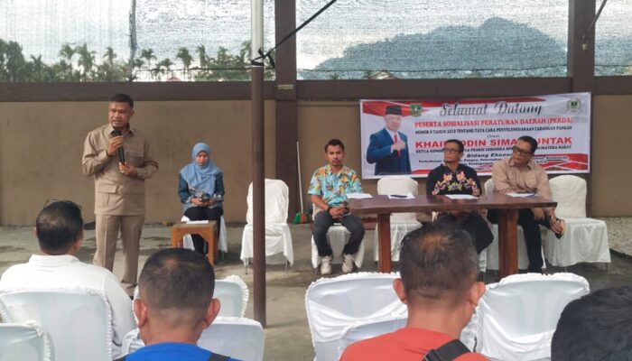 Khairuddin Simanjuntak Sosialisasikan Perda Cadangan Pangan di Nagari Tanjung Beringin Utara Pasaman