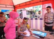 Kapolres Agam Cek Pos Pelayanan dan Pengamanan Jelang Idulfitri 1447 H