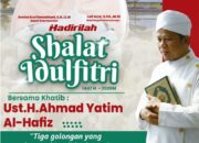 Bupati Ajak Masyarakat Salah Idulfitri di Masjid Agung Dharmasraya
