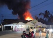 Dekat Kantor Bupati Dharmasraya, Satu Unit Rumah Terbakar