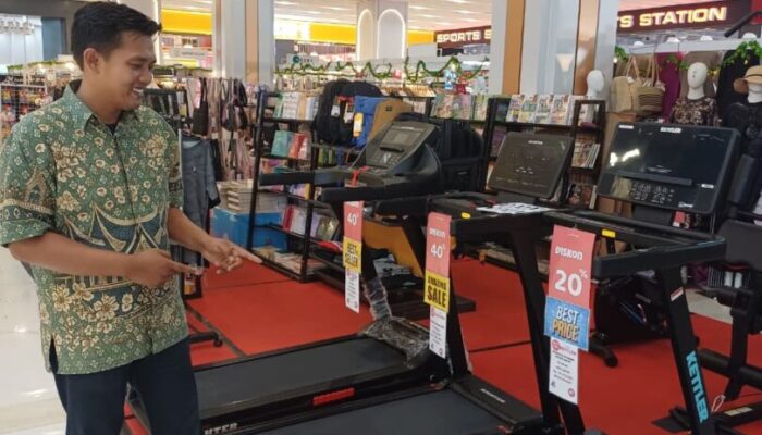 Hadir di Basko City Mall, Gramedia Diskon Besar-Besaran Alat Olahraga