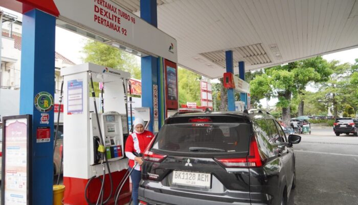 Pertamina Sumbagut Jaga Layanan Energi, Operator SPBU Tetap Bertugas saat Lebaran