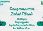 MTsN 3 Agam Buka Pengumpulan Zakat Fitrah 