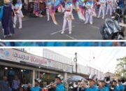 Marching Band Tsansa MTsN 1 Bukittinggi Tampil di Pasar Atas