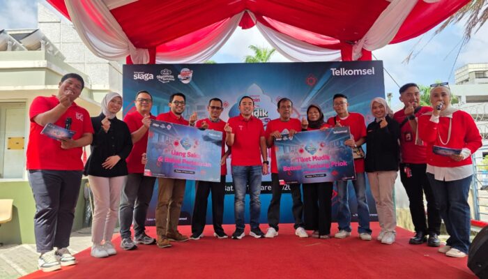 Bisa Pulang Berkat Telkomsel Poin, Mudik Hepi 2026 Resmi Berangkatkan 1.100 Masyarakat untuk Lebaran di Kampung Halaman