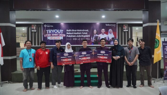 400 Pelajar Pekanbaru Adu Skill untuk jadi yang Terbaik di Tryout Akbar UTBK SNBT Ilmupedia Telkomsel