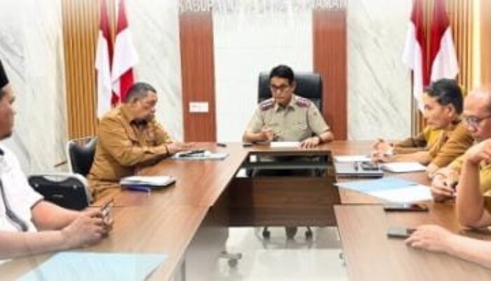 Pemkab Padang Pariaman dan Kantor Pertanahan Bahas Lokasi Baru Pesantren Haraqatul Quran Pascabencana