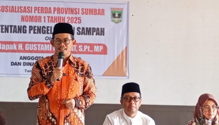 Sosialisasikan Perda Nomor 1 Tahun 2025, Gustami Hidayat Ajak Masyarakat Berkontribusi Aktif dalam Pengelolaan Sampah