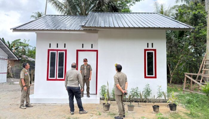 Kepala BNPB Pastikan Progres Pembangunan Huntap Insitu Warga Bireuen