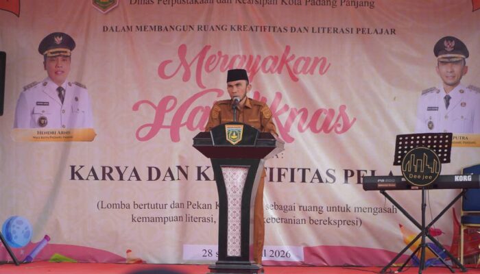 Pemko Padang Panjang Hadirkan Ruang Kreativitas dan Literasi untuk Pelajar