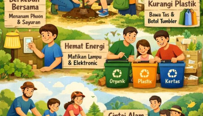Tips Praktis Tanamkan Ecological Consciousness dalam Keluarga