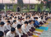 Hadapi UM Siswa Kelas IX MTsN 1 Pasaman Shalat Dhuha dan Doa Bersama 