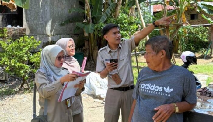 Kantor Pertanahan Padang Pariaman Tinjau Langsung Permohonan Pemanfaatan Ruang di Lubuk Alung
