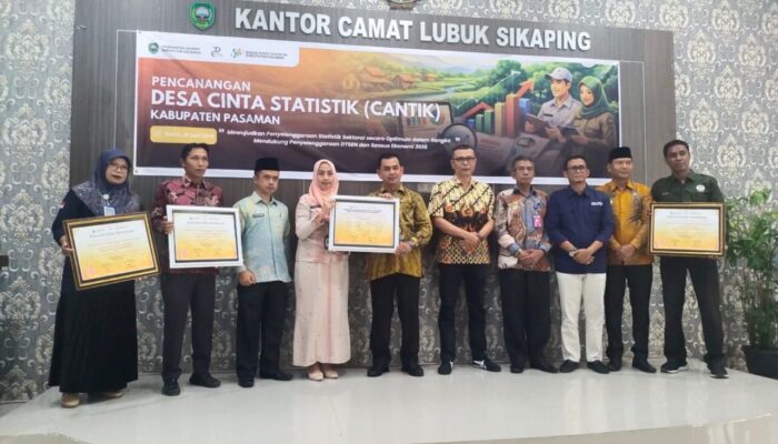 Wabup Pasaman Canangkan Desa Cantik 2026, Dorong Penguatan Data Pembangunan Nagari