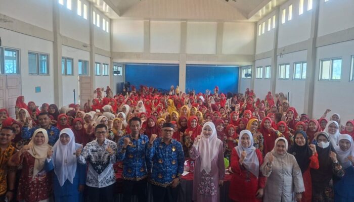 Halalbihalal IGTKI, Lisda Dorong Guru PAUD Pessel Lebih Solid dan Inovatif