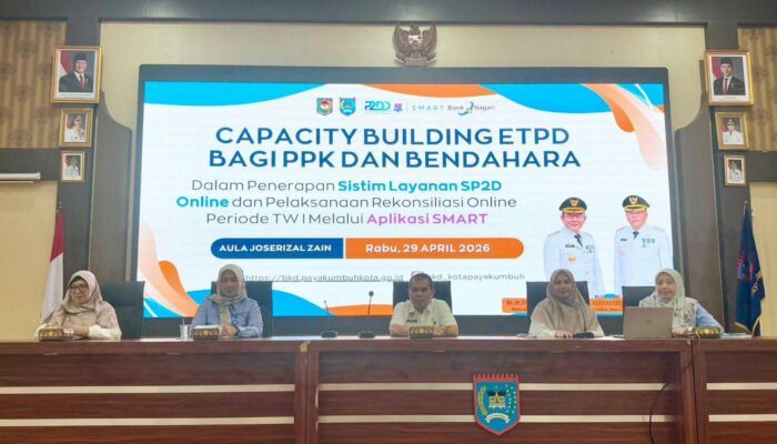 Implementasi ETPD Diperkuat, Pemko Payakumbuh Latih PPK dan Bendahara SKPD