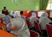 Hari Pertama TKA, Murid Kelas IX MTsN 3 Agam Terlihat Semangat 