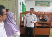 Kasubbag Kankemenag Padang Tinjau TKA  MTsN 5 Padang