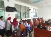 Hari Kedua TKA MTsN 1 Padang Dipantau Pengawas Madrasah