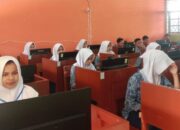Penuh Semangat hingga Akhir, TKA MTsN 10 Tanah Datar Selesai