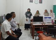 Kasubag Tata Usaha Kankemenag Padang Monev TKA di MTsN 7 Padang