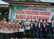 Guru MTsN 1 Pasaman Mengawas TKA di Ponpes Modern Bahrul Qur’an Pasaman