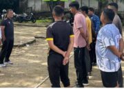 Persiapan Hardiknas, Guru MTsN 1 Pasaman Wakili PGRI Lubuk Sikaping pada Seleksi Bola Voli