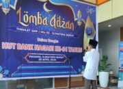 Muhammad Farhan, Siswa MTsN 1 Pasaman Ikuti Lomba Azan Tingkat Sumbar
