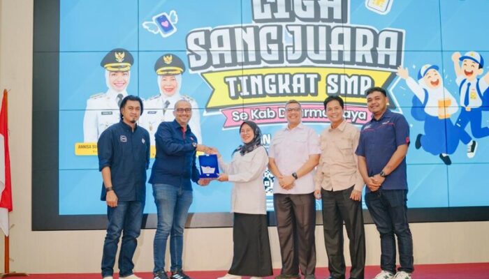 2.800 Pelajar SMP se-Kabupaten Dharmasraya Adu Prestasi di Liga Sang Juara Telkomsel