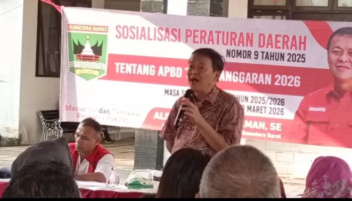 Albert Hendra Lukman Soroti Tingginya Ketergantungan Sumbar pada Transfer Pusat