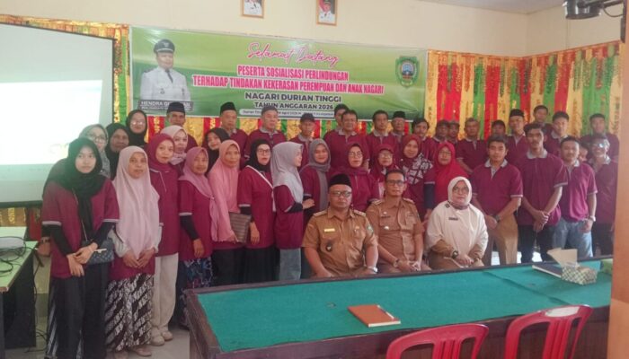 Wali Nagari Durian Tinggi Tutup Pelatihan Perlindungan Perempuan dan Anak