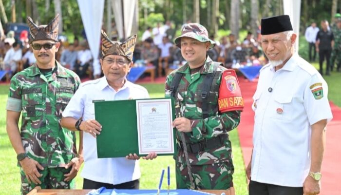 TMMD ke-128 di Padang Pariaman, Perkuat Pembangunan Daerah Berbasis Nagari