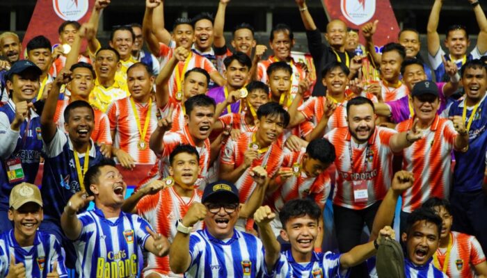 PSP Padang Juara Liga 4 Sumbar Usai Final Dramatis, Gol Menit Akhir Jadi Penentu
