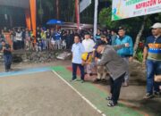 Trauma Healing untuk Korban Bencana, Bupati Agam Hadiri Turnamen Volly Ball Nofrizon Cup 2026 di Bayua  