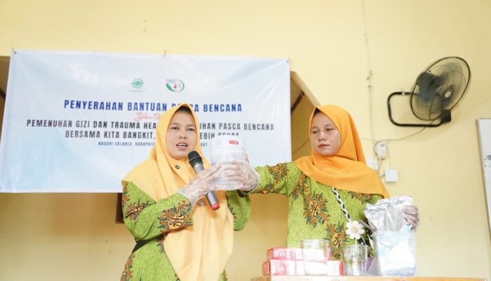 Pulihkan Gizi Pasca Bencana, Aisyiyah dan YAICI Edukasi Ibu-Ibu di Agam