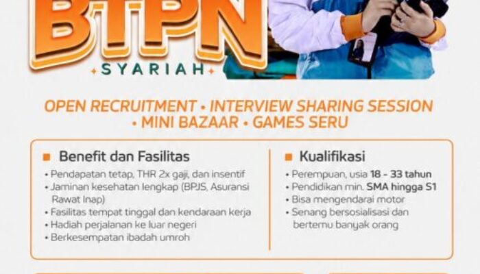 Besok Banget, One Day With BTPN Syariah di Padang Siap Buka Peluang Karier untuk Perempuan Muda